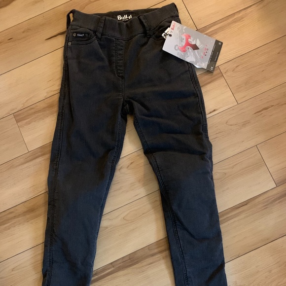 Bull-it fury EVO covec black jeggings size 4 - Picture 2 of 5